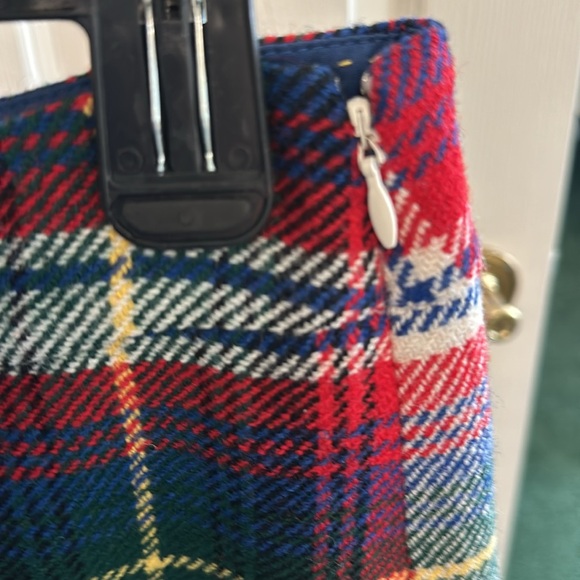 J.Crew | Red, Green & Blue Plaid Wool Mini Skirt - Picture 5 of 6